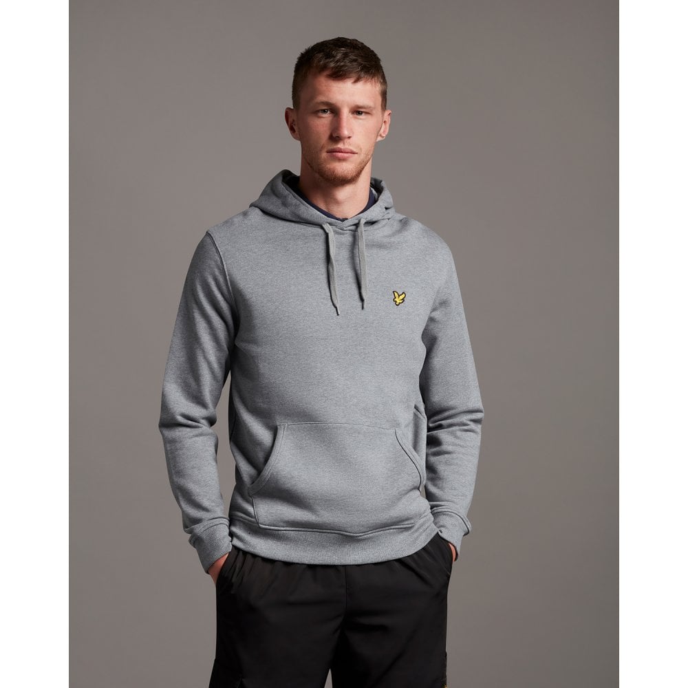 Klassischer Kapuzenpullover mit Logo