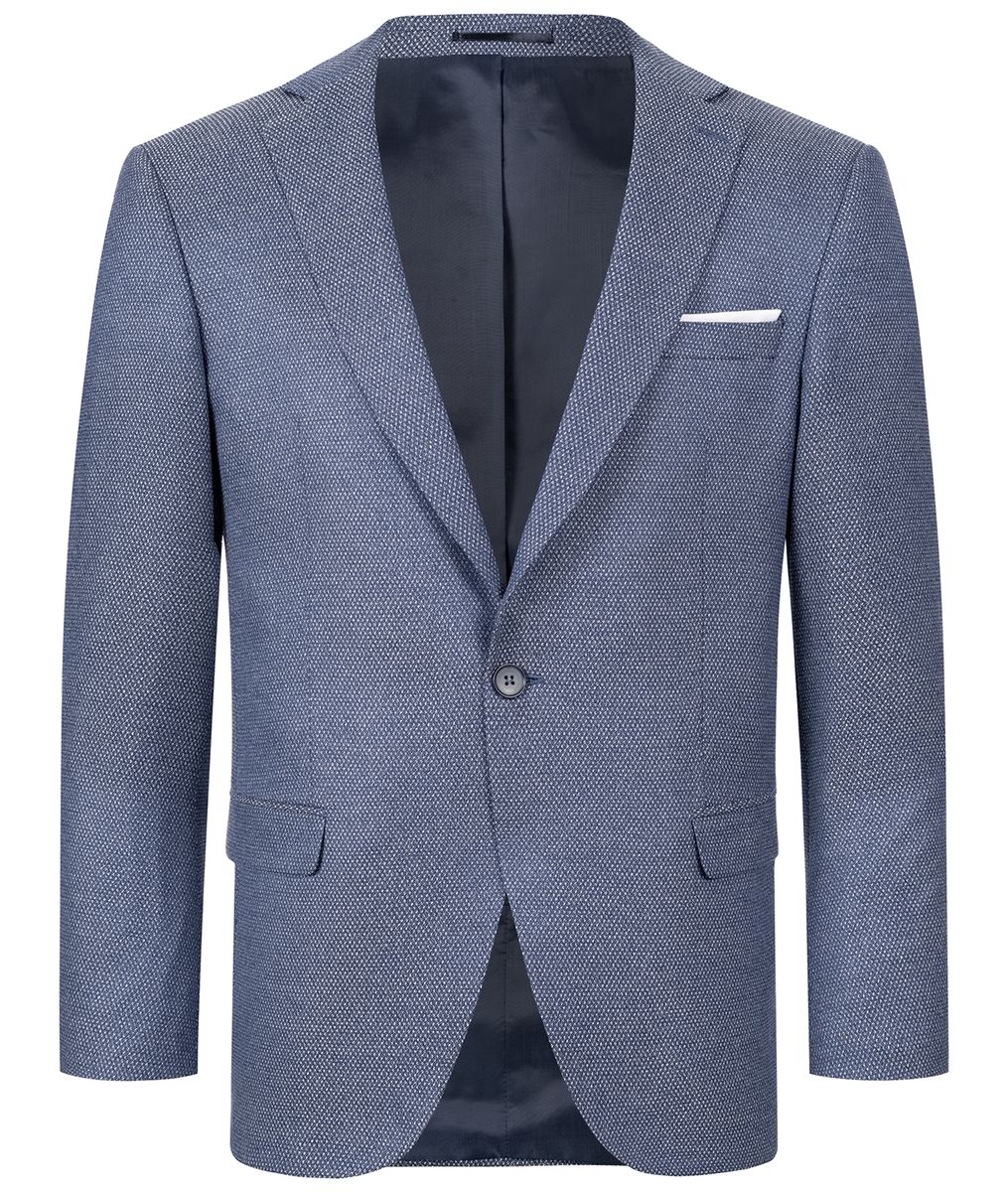 Schmal geschnittenes, einreihiges Blazer-Jackett