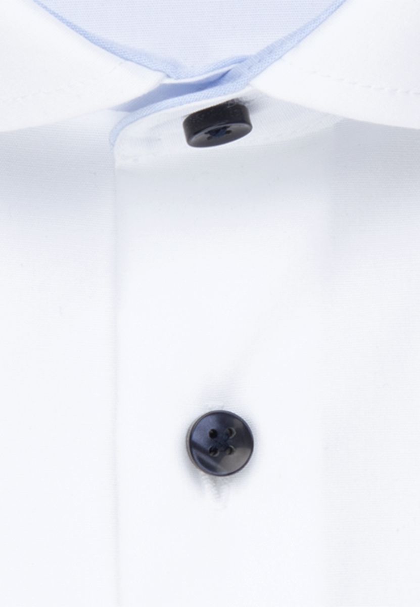 Slim Fit Business Hemd Haifischkragen