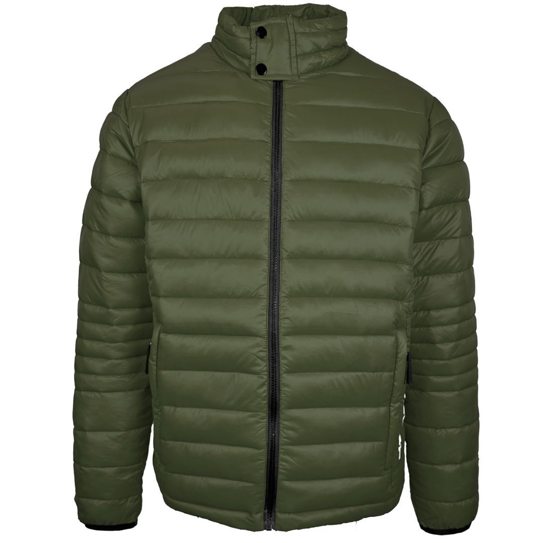 Gepolsterte, leichte Reißverschlussjacke
