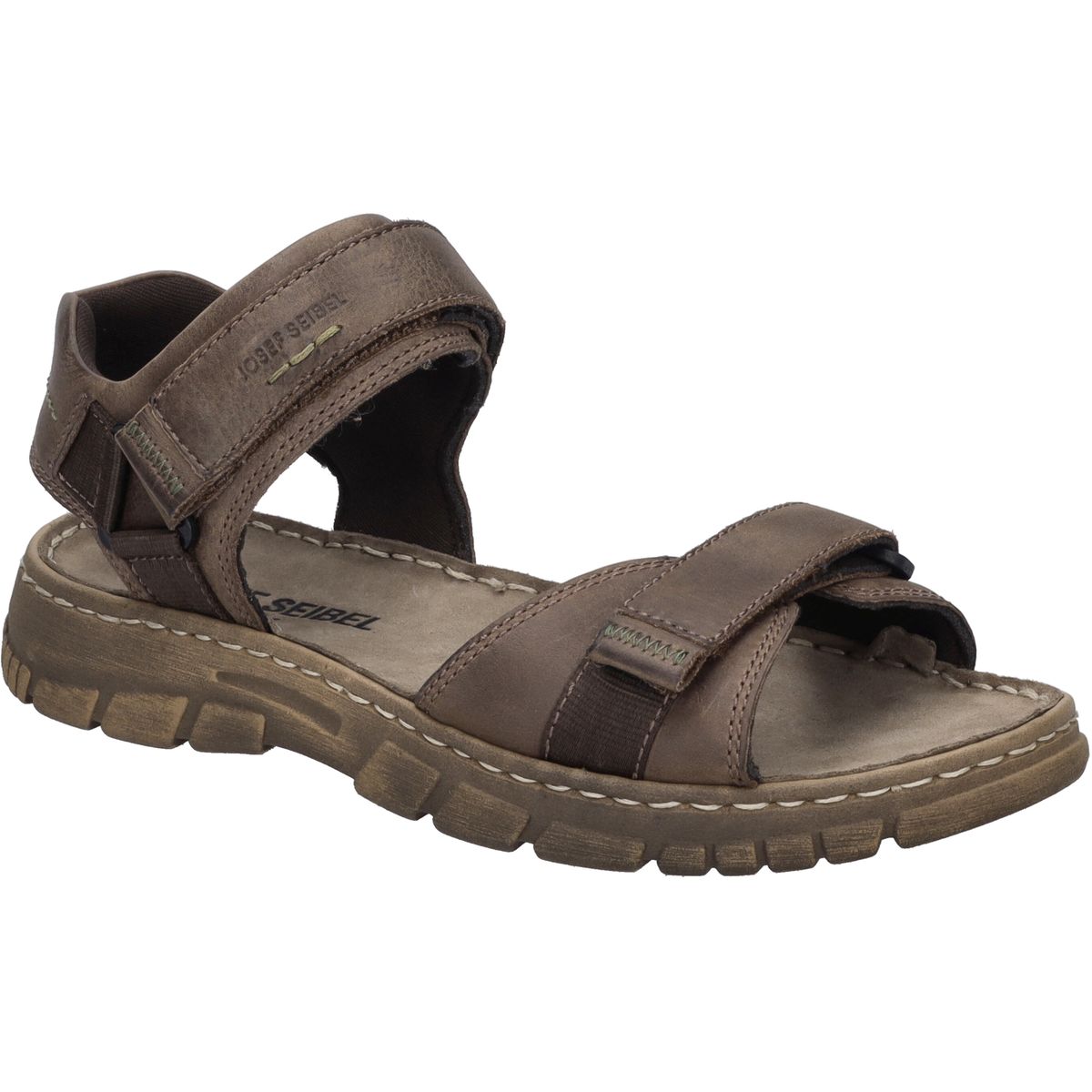 Herren Fischer Sandale aus Leder mit Riemen