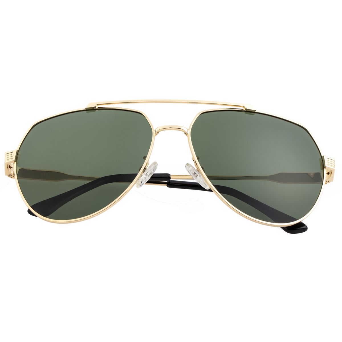 Polarisierte moderne Pilotenbrille mit Spiegelgläsern