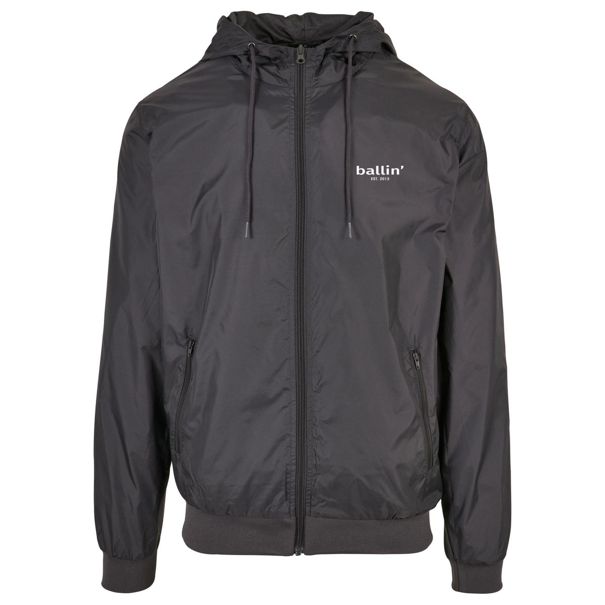 Leichte Kapuzen-Windbreaker Jacke