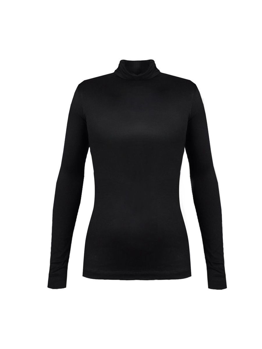 Klassisches Langarm-Rollkragenshirt