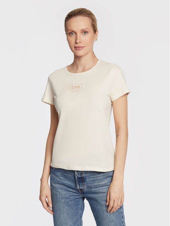 Klassisches T-Shirt mit Logo-Grafik