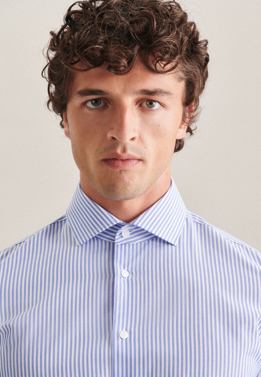 Gestreiftes Slim Fit Businesshemd