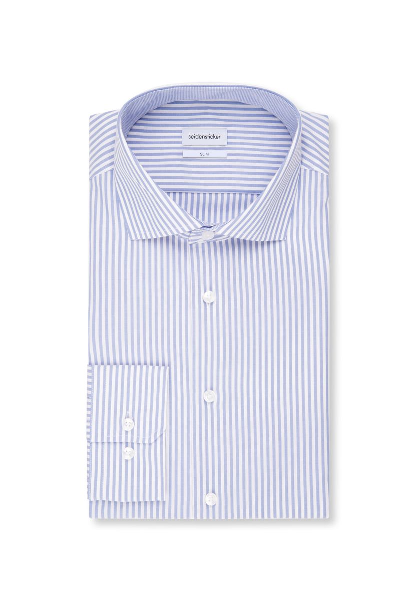 Gestreiftes Slim Fit Businesshemd