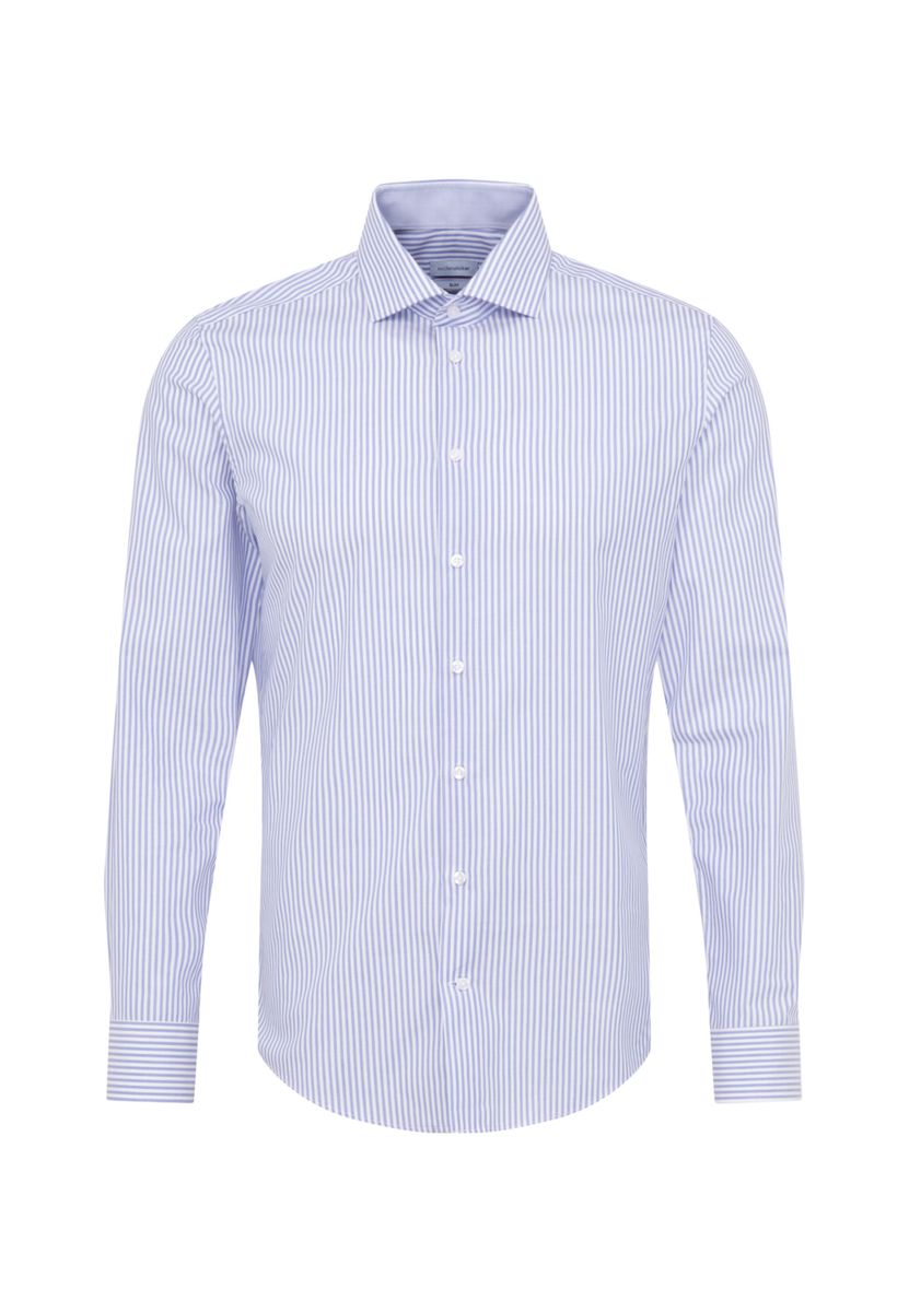 Gestreiftes Slim Fit Businesshemd