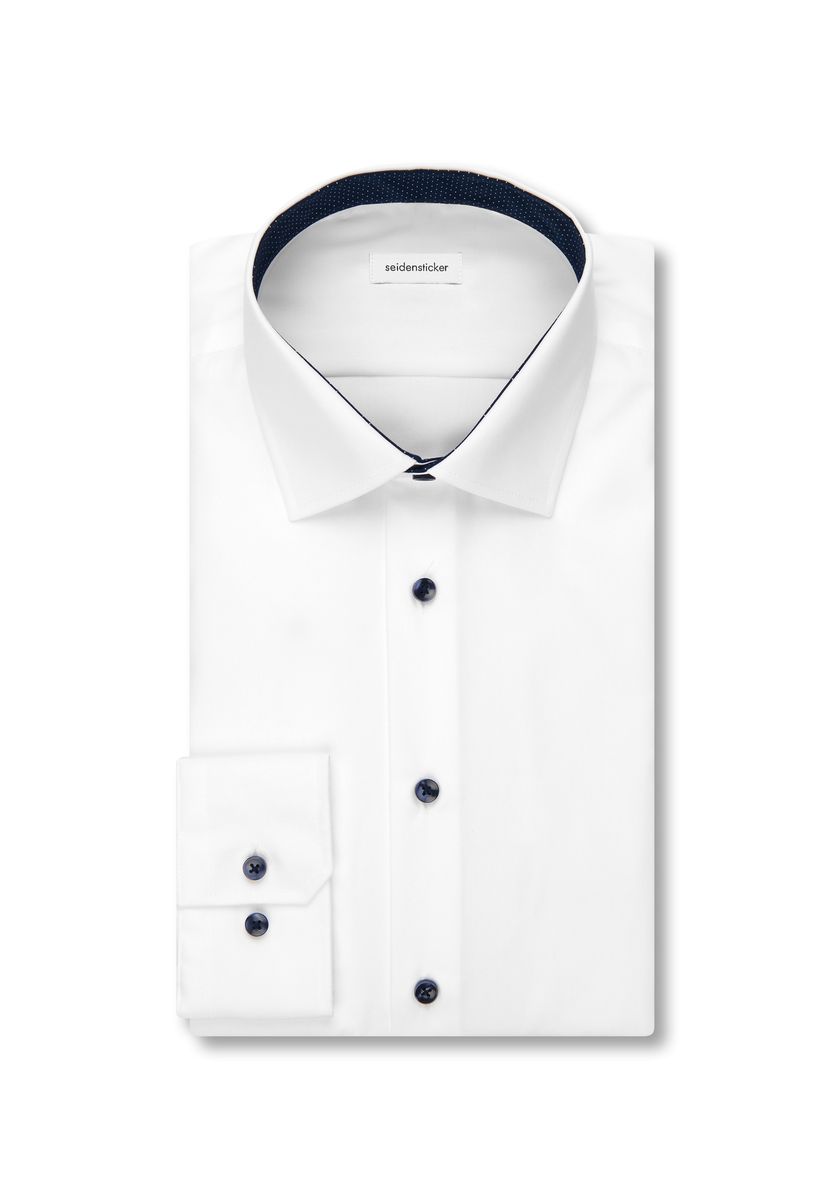 Klassisches weißes Businesshemd X-Slim Fit