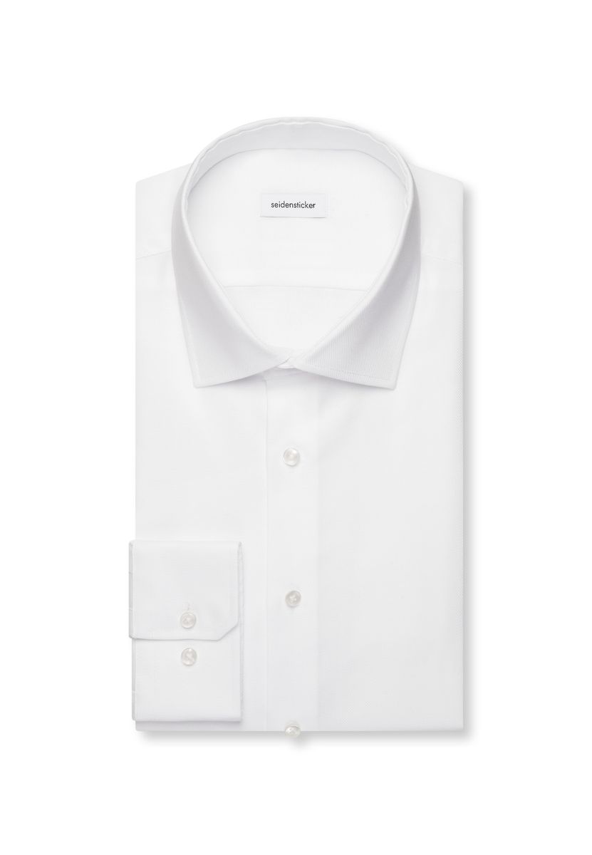 X-Slim Business-Hemd aus Dobby-Baumwolle