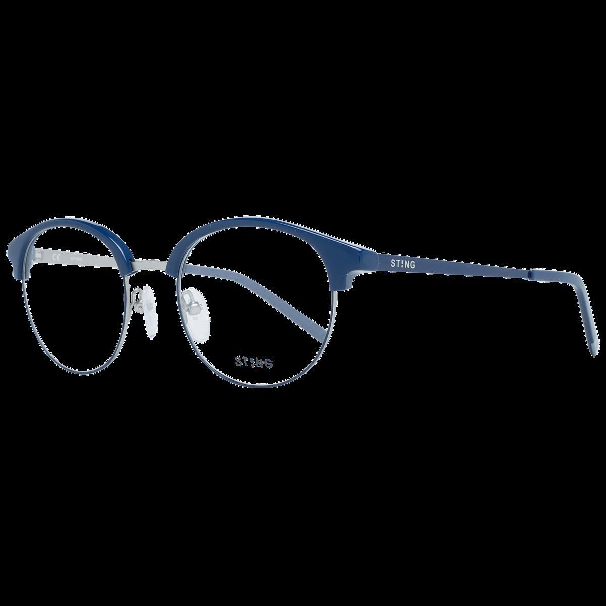 Runde Halbrandlose Unisex-Brille