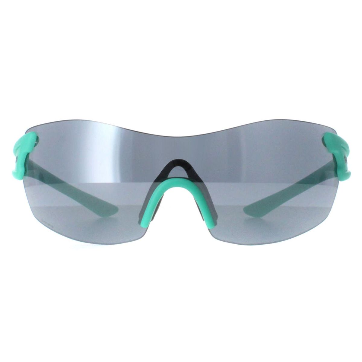 Grüne randlose Sportsonnenbrille Asana/N