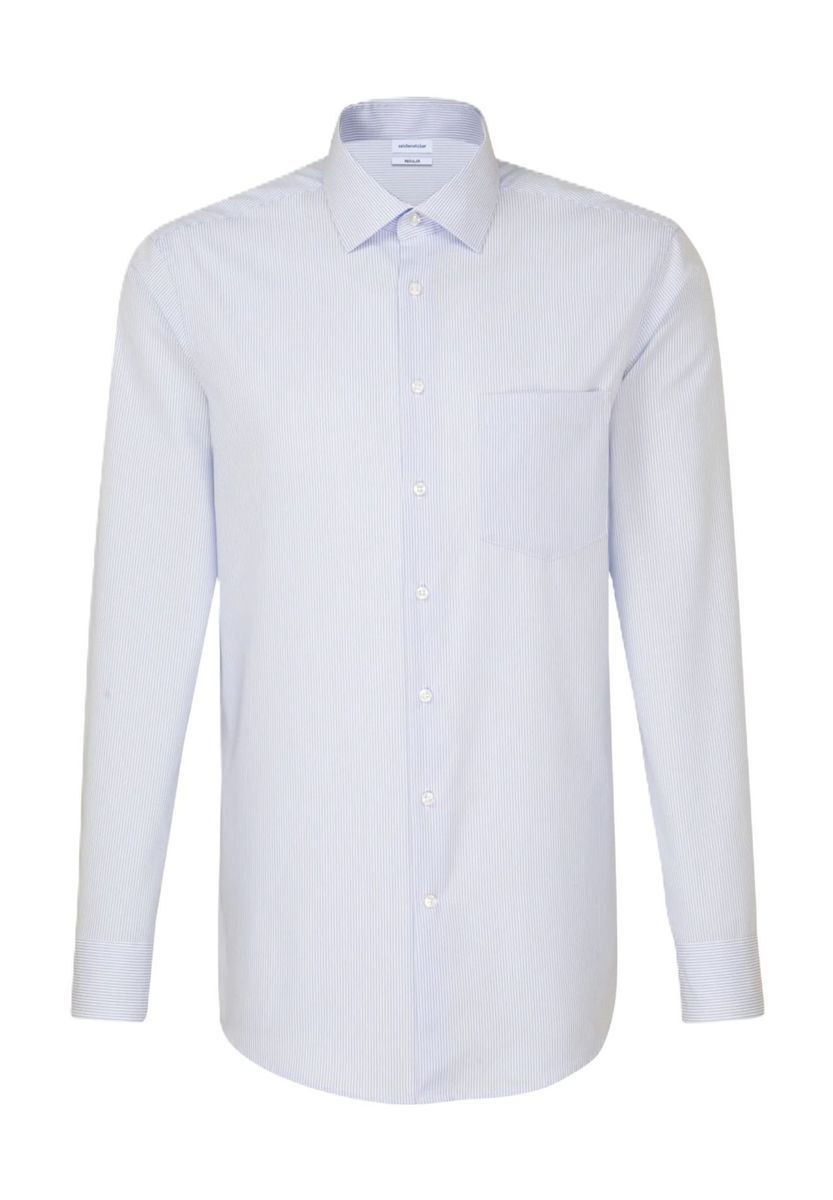 Klassisches gestreiftes Businesshemd Regular Fit