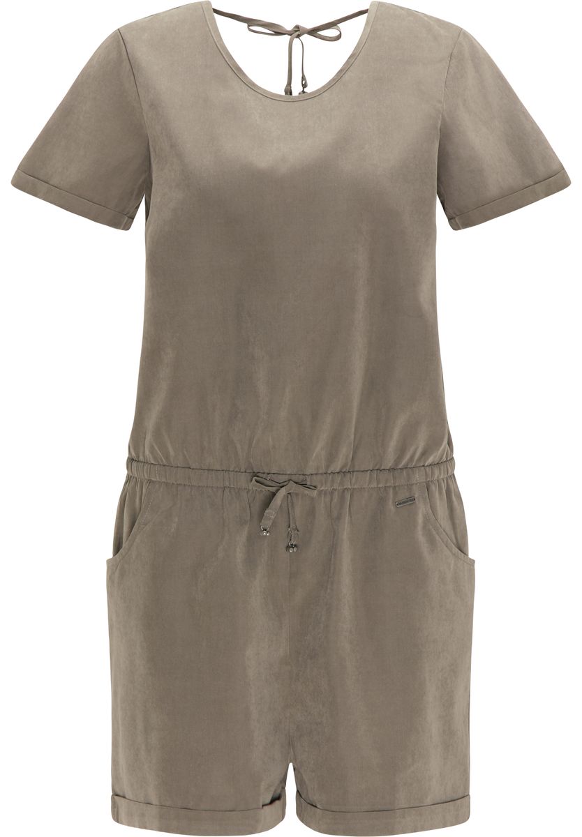 Lässiger Cupro-Jumpsuit für Damen Sommer