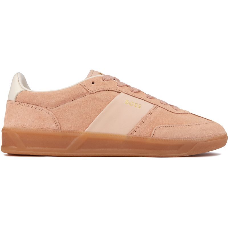 Vintage-inspirierte Wildleder-Court-Trainer
