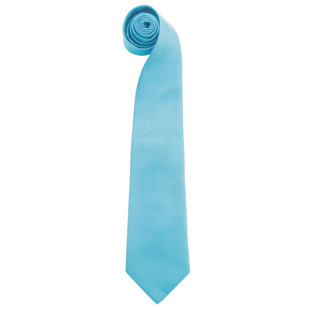 Türkis Herren Clip-On Krawatte