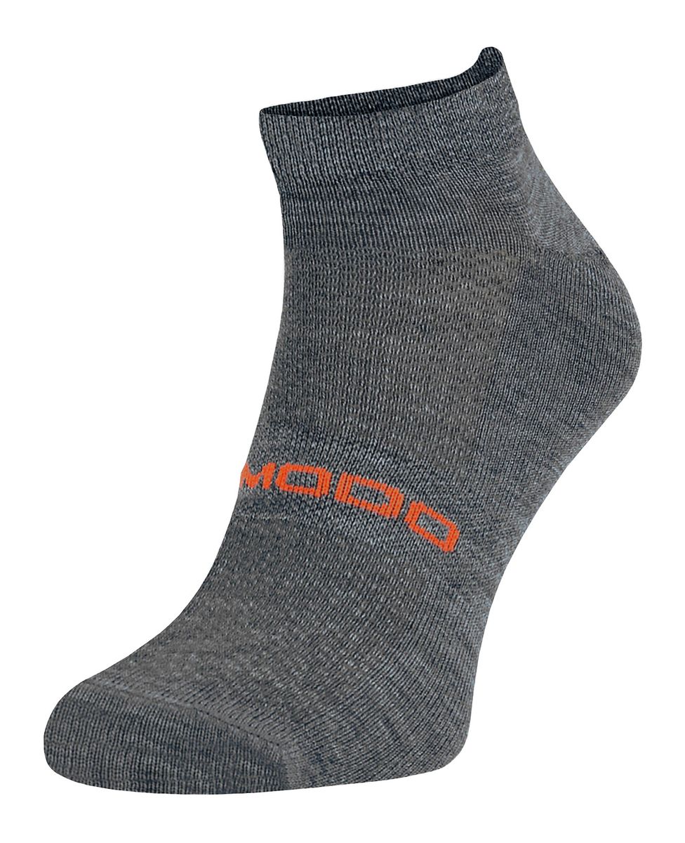 Comodo - Unisex Merino Wool Running Socken | Leichte Sport Socken - Dunkelgrau