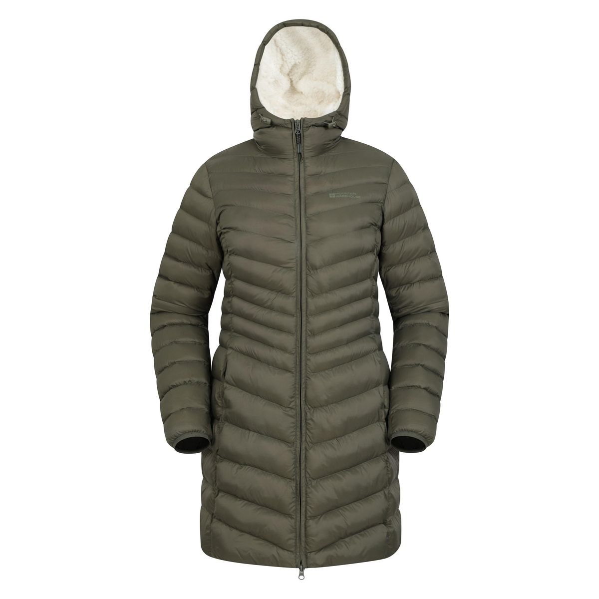 Mountain Warehouse - "Florence" Steppjacke für Damen (Khakigrün)