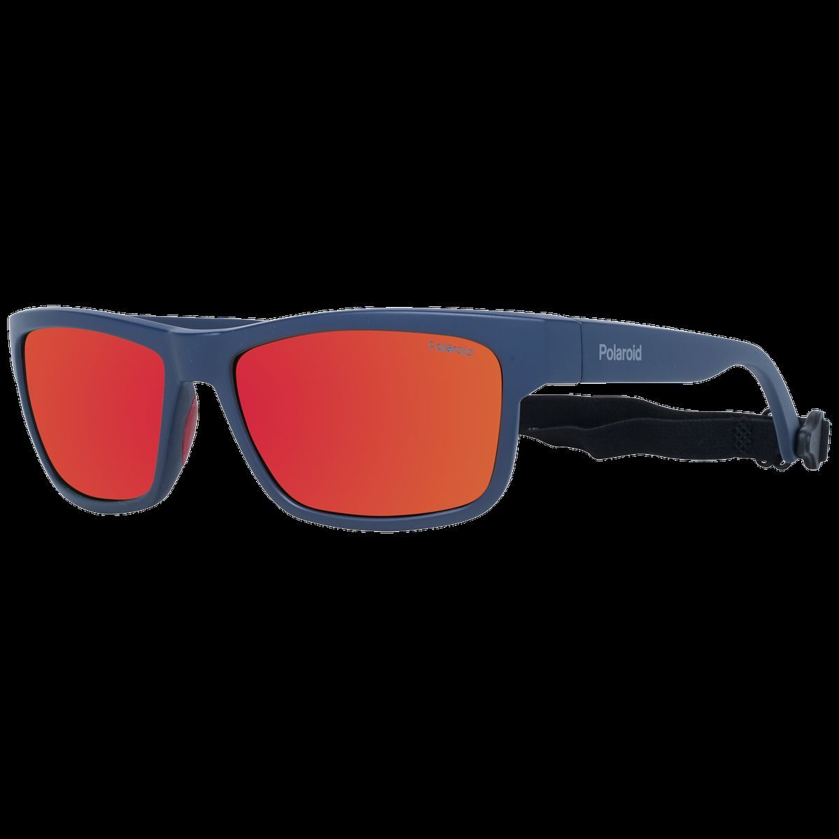 Blaue Rechteckige Polarisierte Sonnenbrille