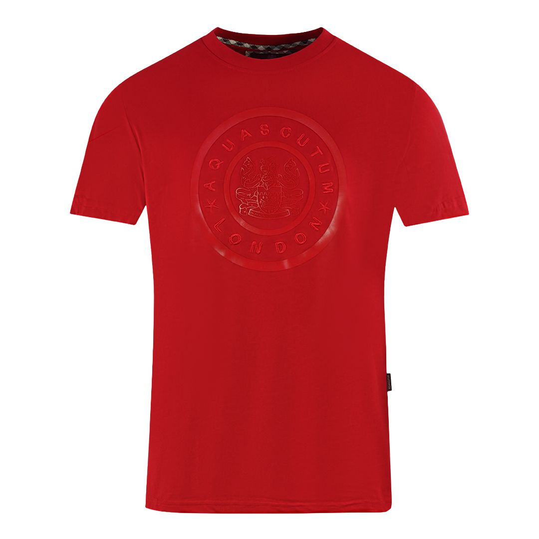 Klassisches T-Shirt mit Rundhalsausschnitt und Logo