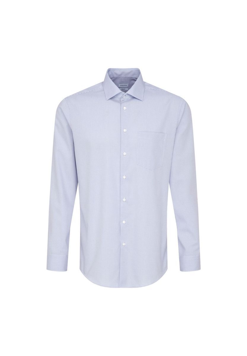 Regular Fit Kariertes Businesshemd