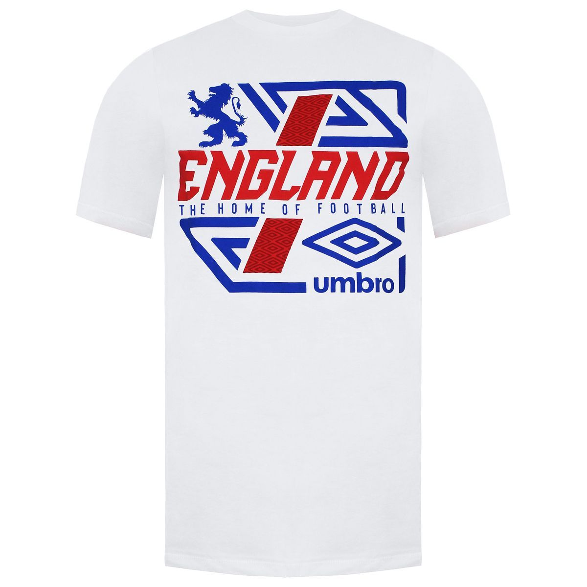 England Diamond Lion Grafik T-Shirt