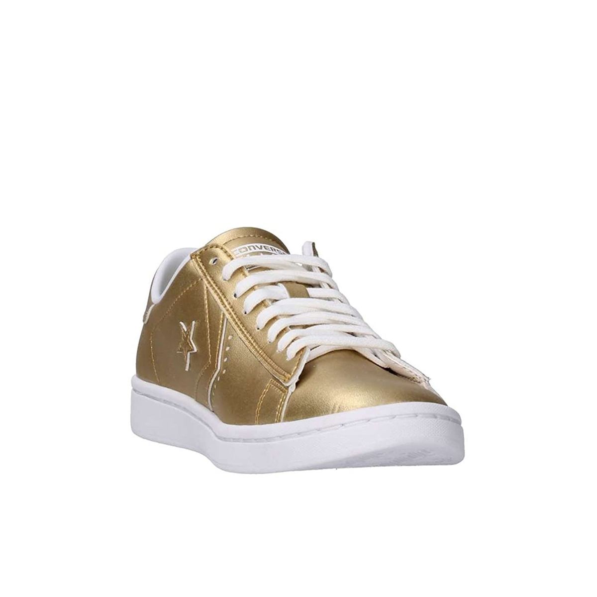 Low-Top mit Metallic-Stern-Detail