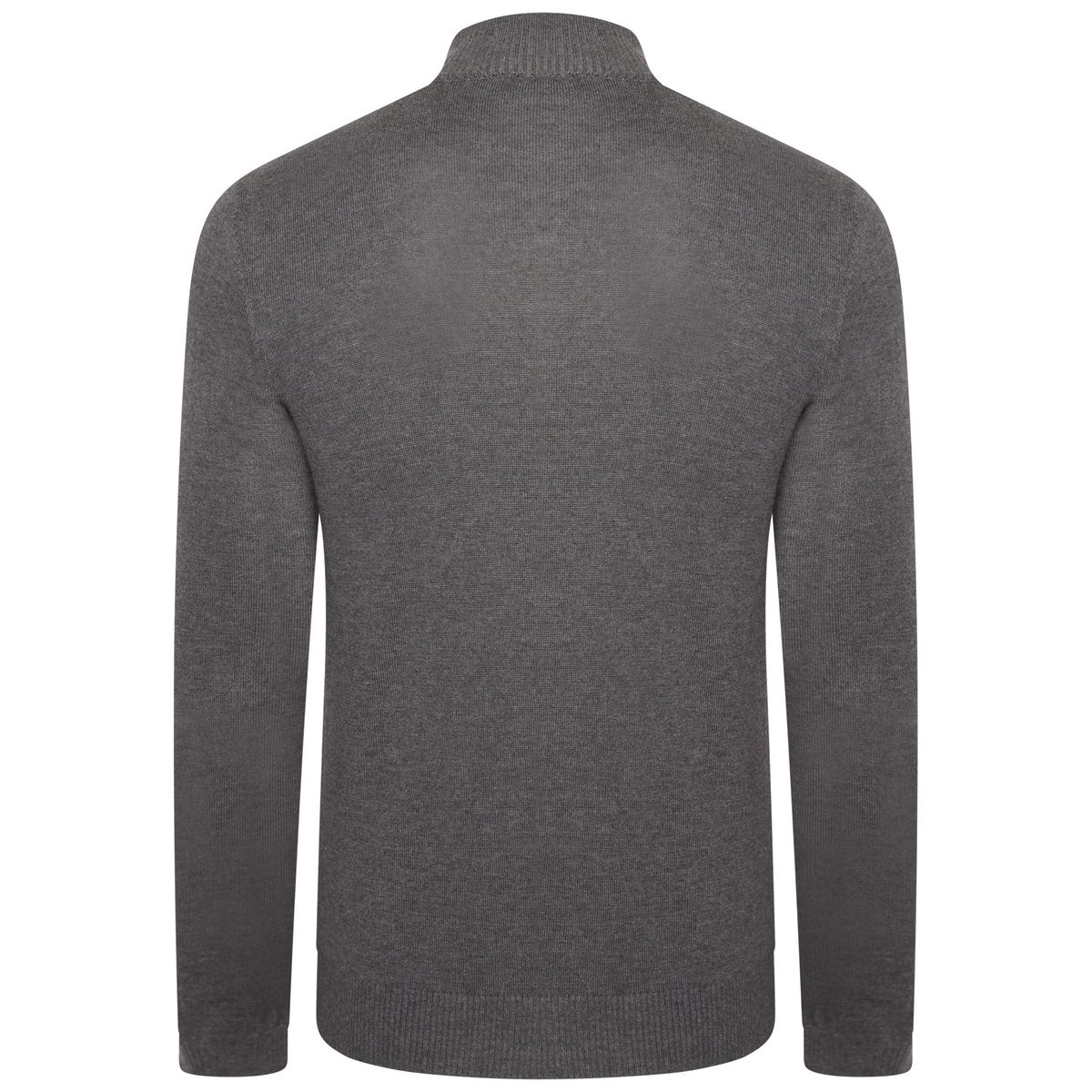 Halb-Zip Pullover mit Bruststreifen