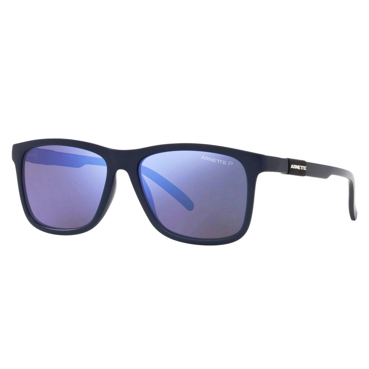 Eckige Herren Sonnenbrille Blau