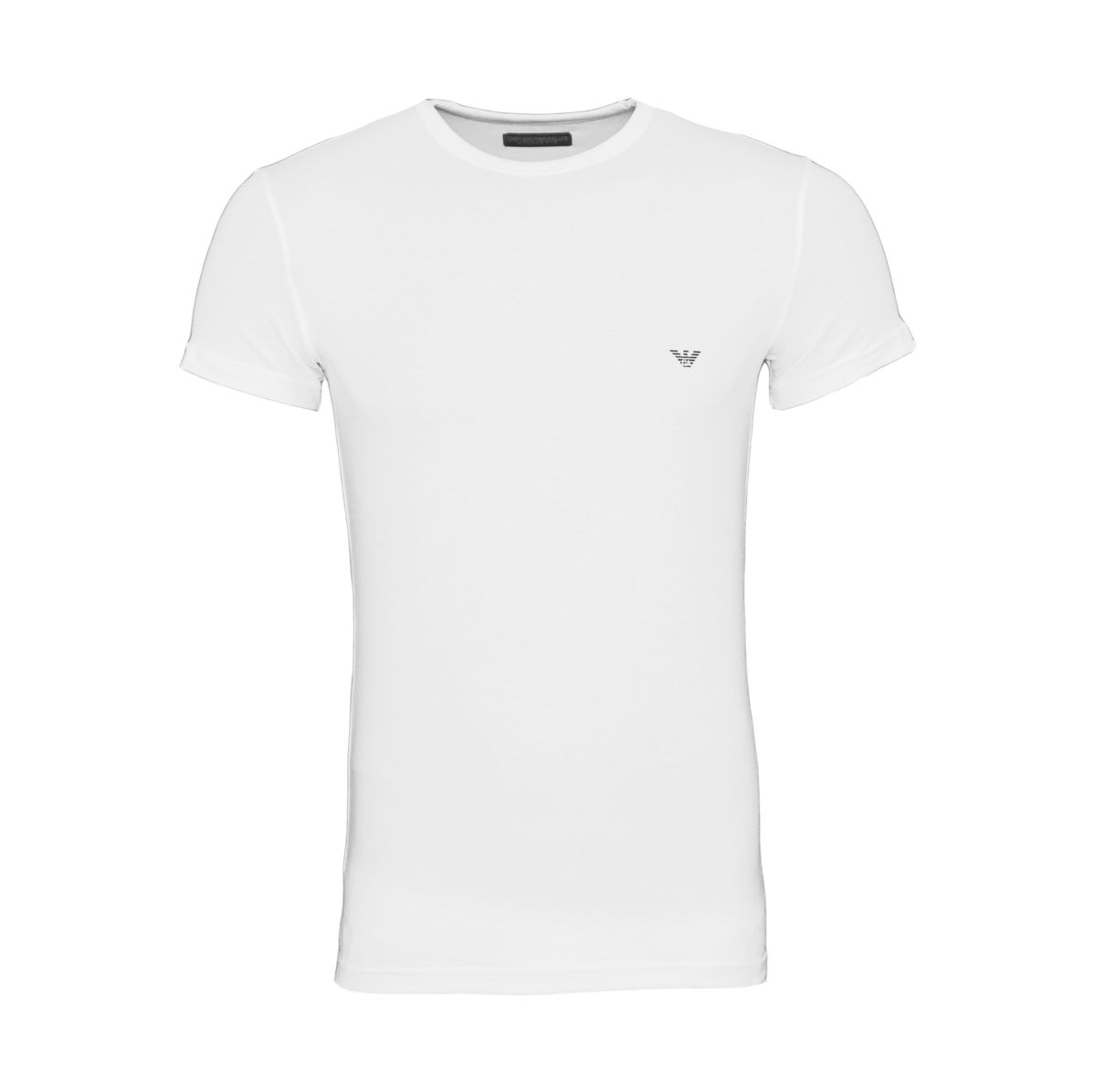Klassisches Baumwoll-T-Shirt mit Rundhalsausschnitt