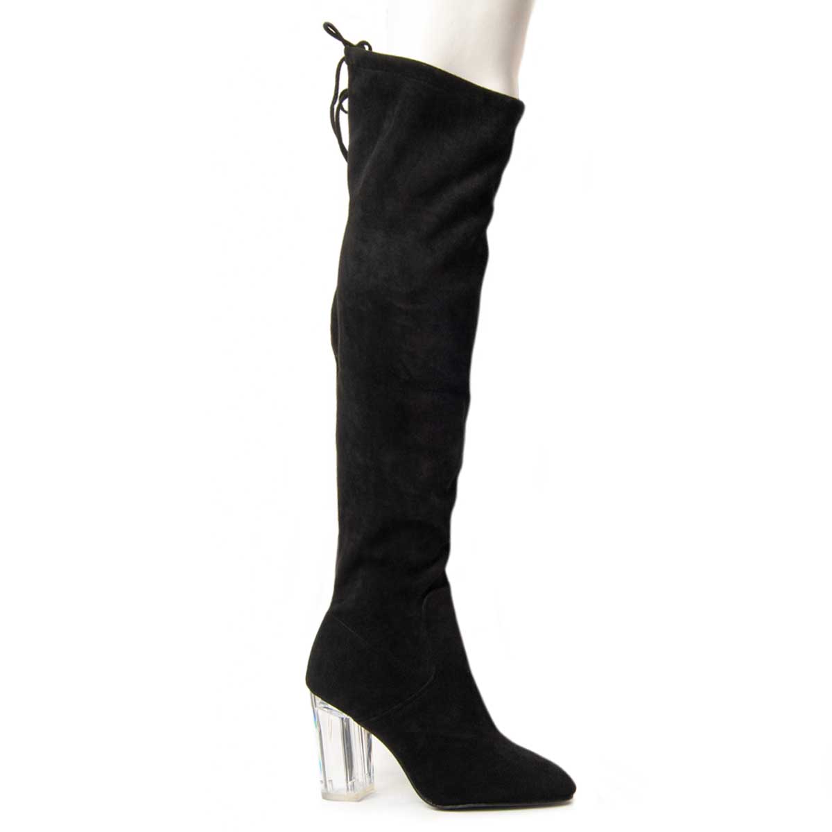 Overknee-Stiefel mit Absatz