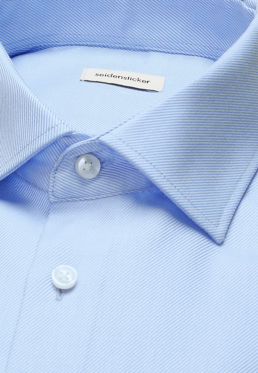 Klassisches marineblaues Businesshemd Langarm
