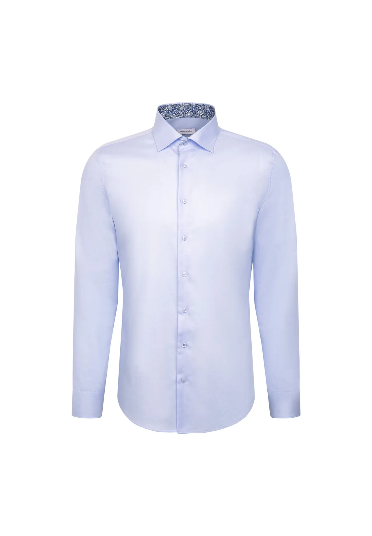 Klassisches marineblaues Businesshemd Langarm