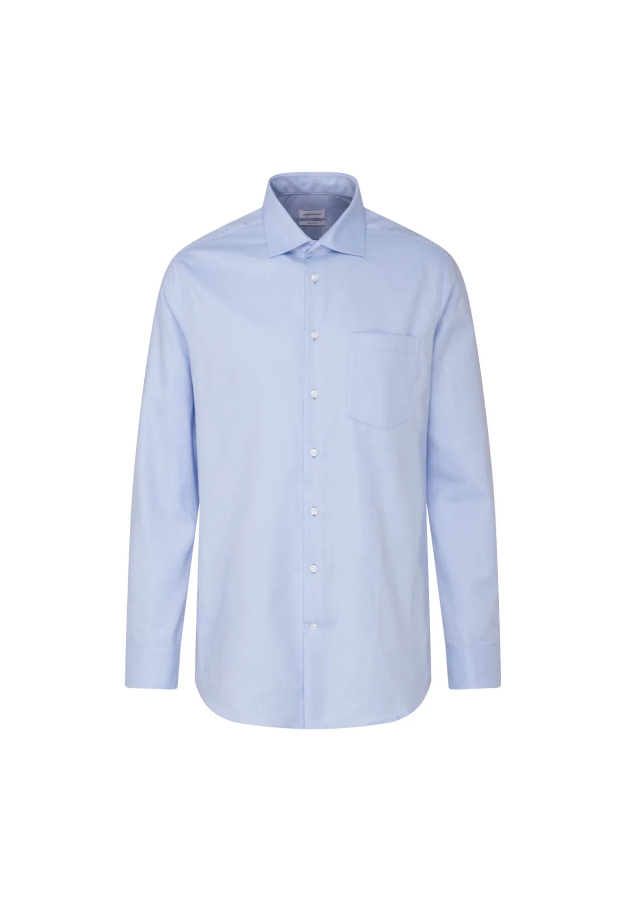 Klassisches marineblaues Businesshemd Langarm