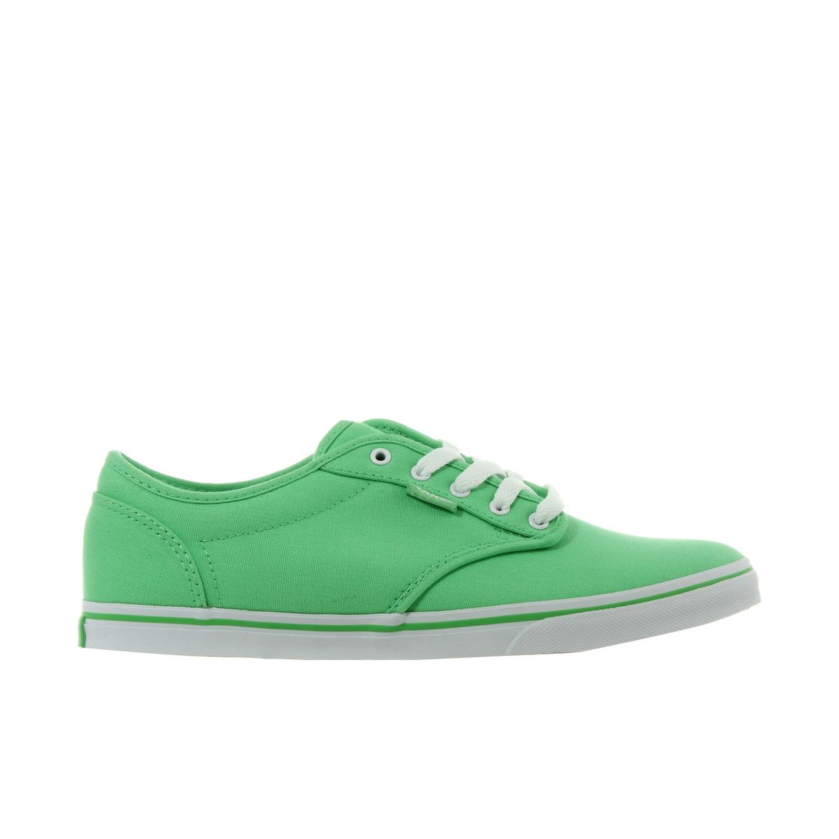 Grüner Canvas Low Top Sneaker