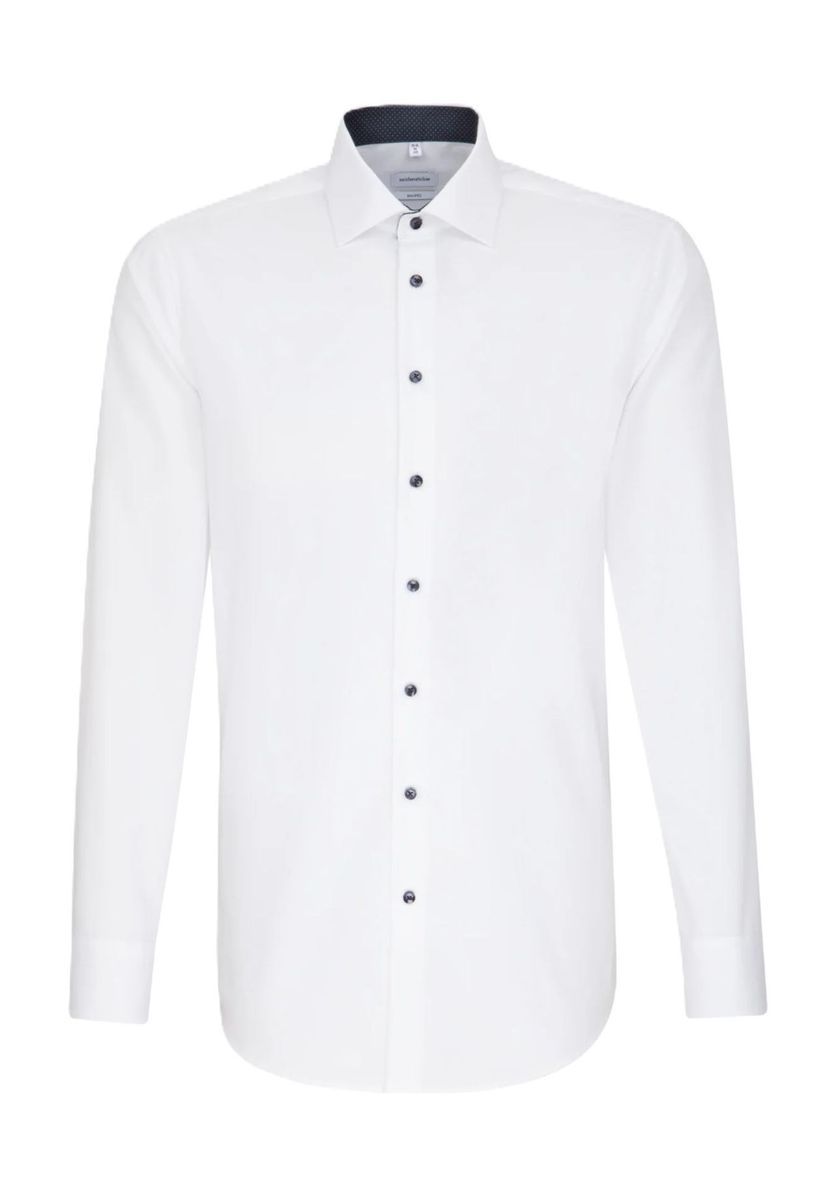Klassisches, bügelfreies Popeline-Hemd