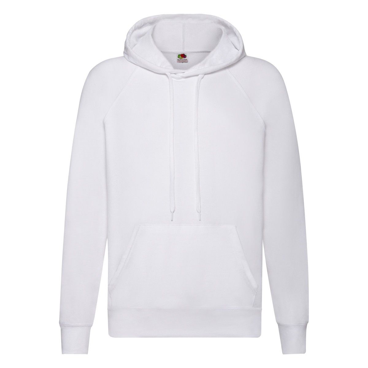 Fruit of the Loom - Sweatshirt mit Kapuze für Herren/Damen Unisex (Weiß)