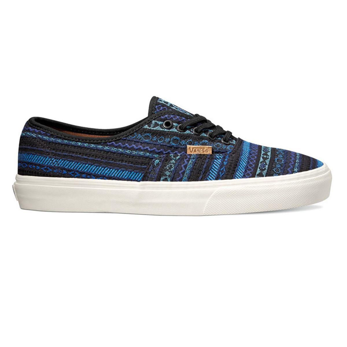 Authentische Segeltuch-Sneakers mit Muster