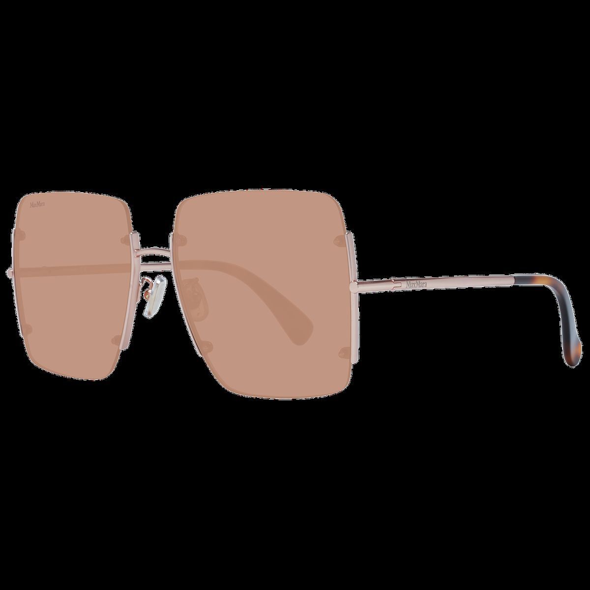 Quadratische Sonnenbrille mit Metallrahmen