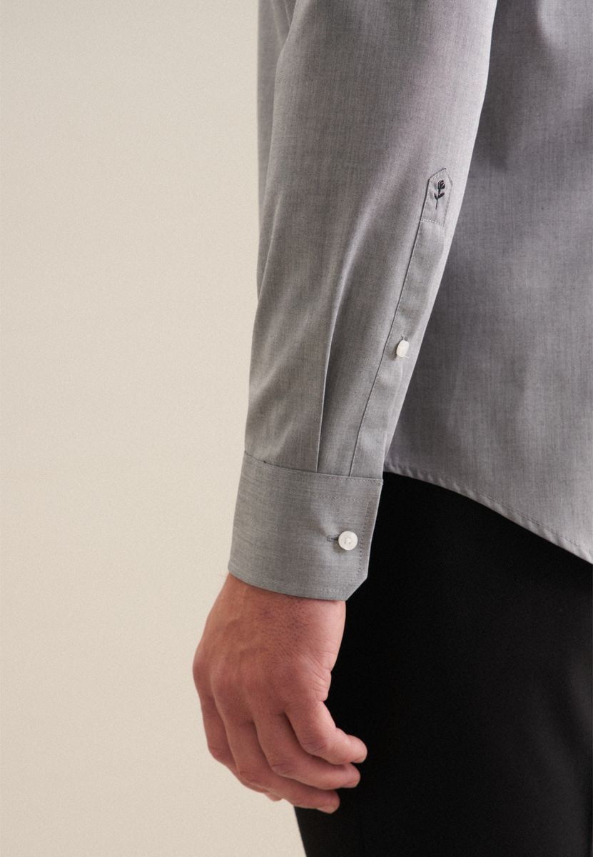 Slim Fit Business Hemd Langarm