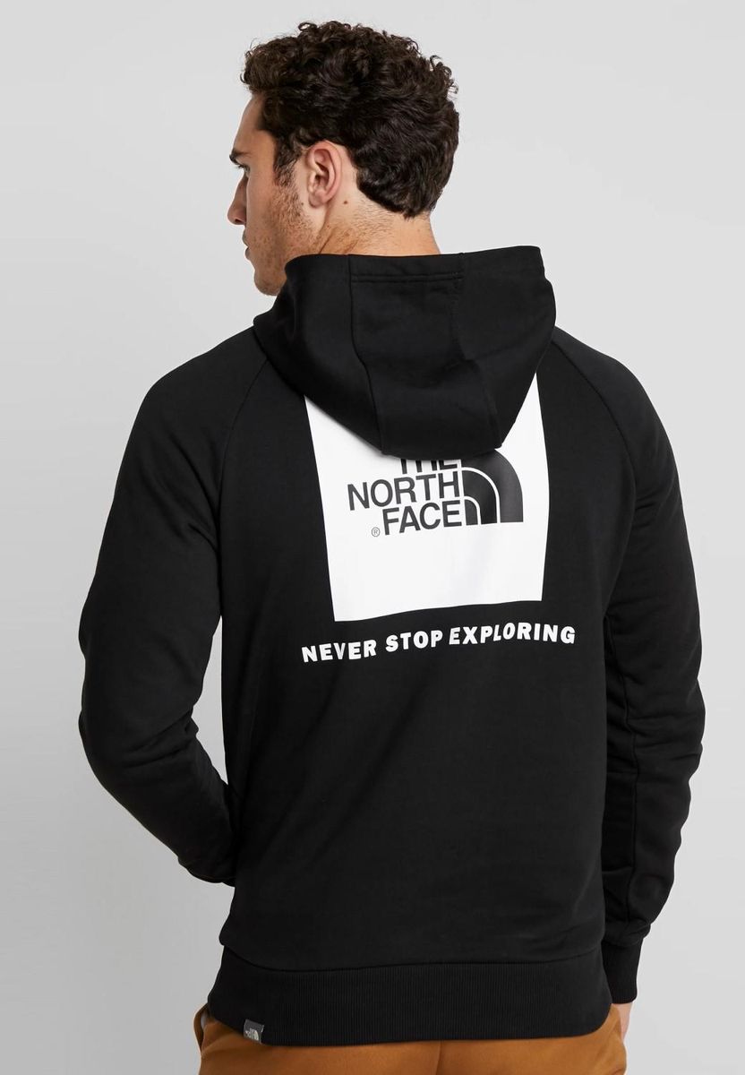 Raglan-Kapuzenpullover mit Box-Logo