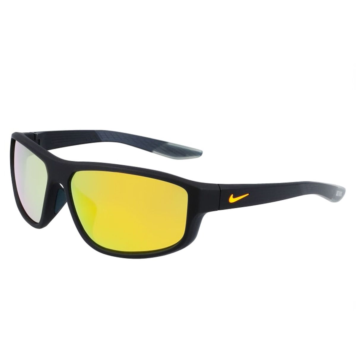 Sportliche Sonnenbrille mit verspiegelten Gläsern