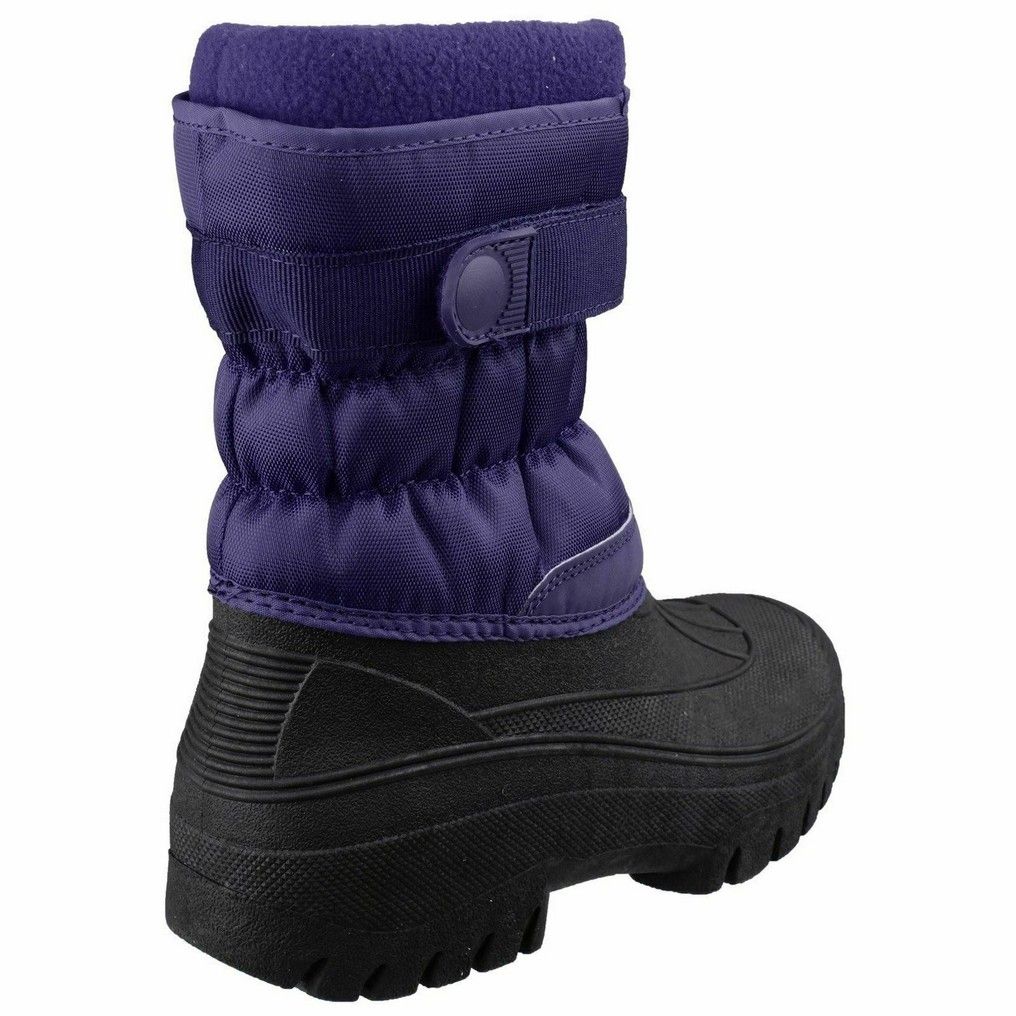 Gefütterte Schneestiefel mit Reißverschluss