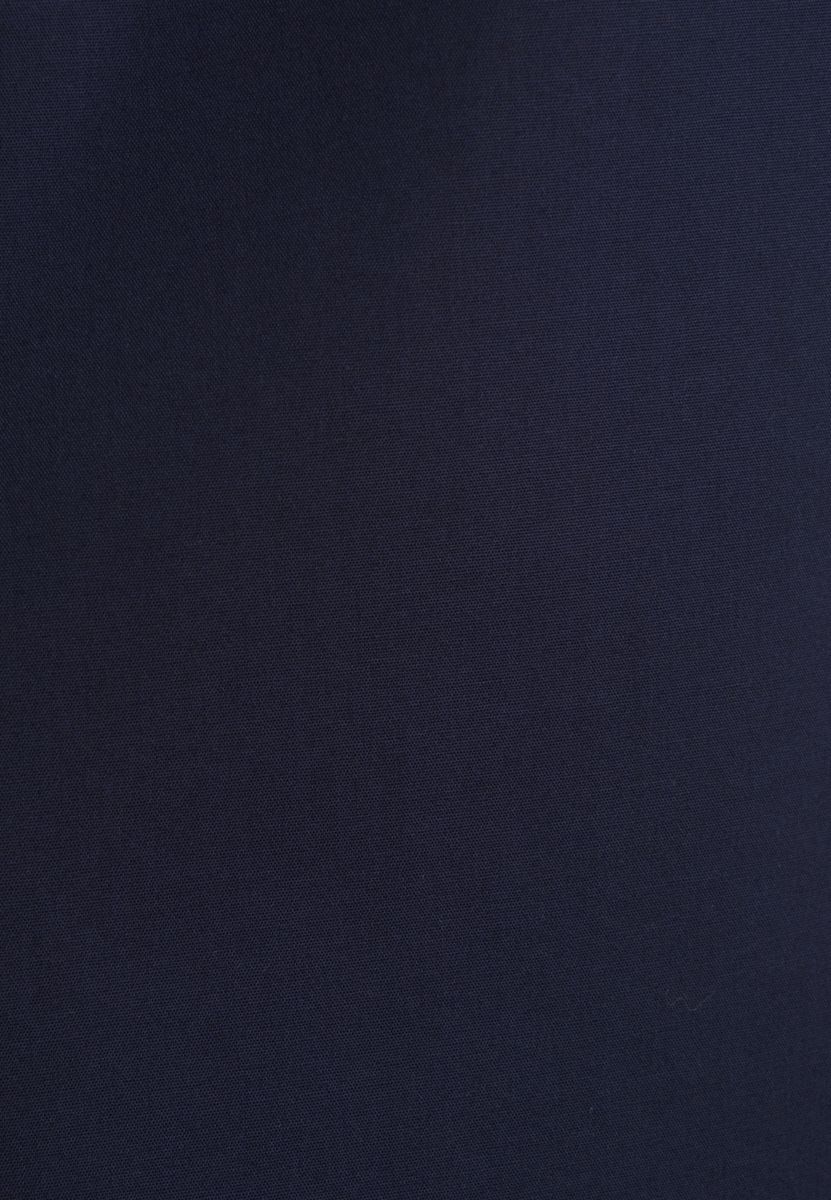 Slim Fit Marineblaues Businesshemd