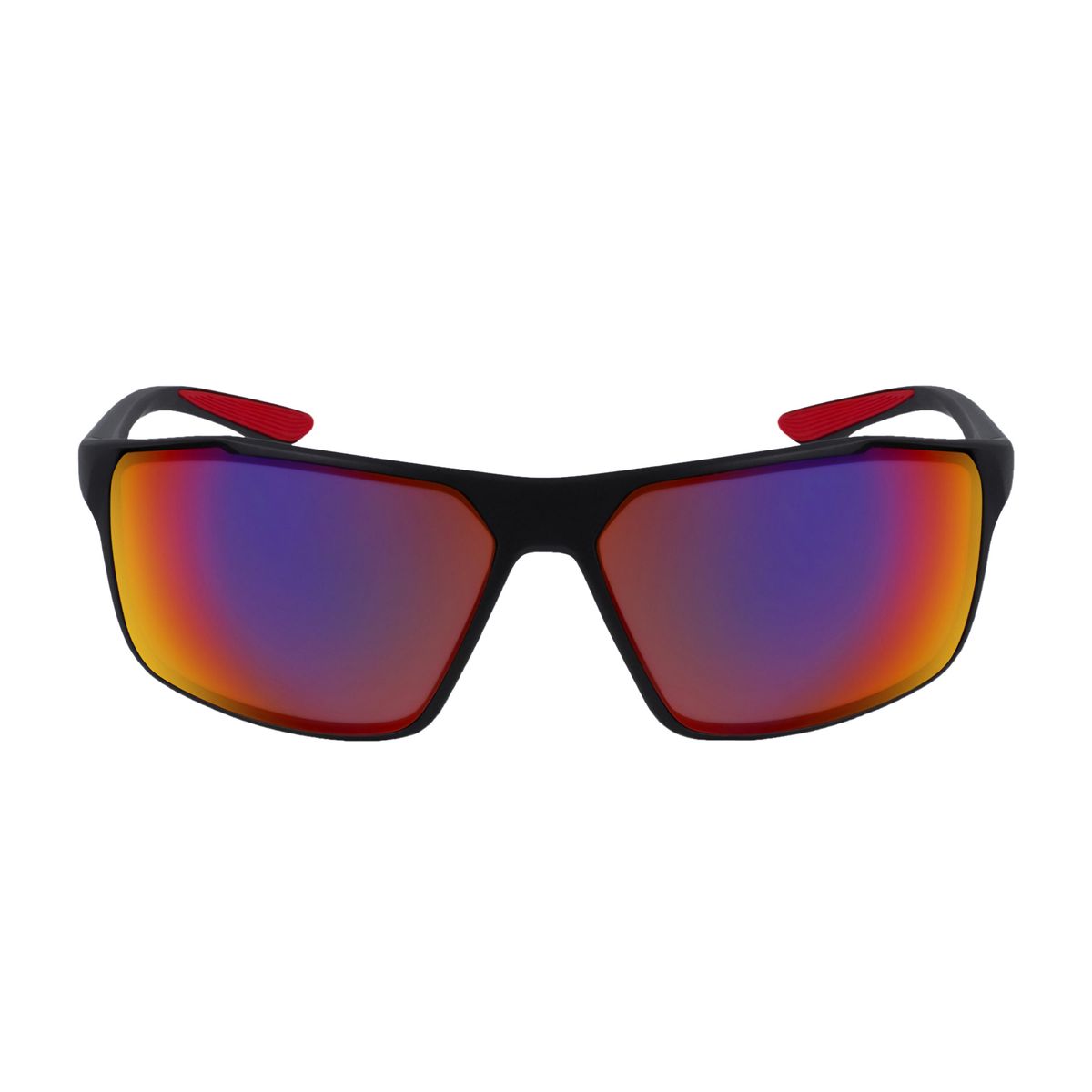Sportliche Unisex-Sonnenbrille mit verspiegelten Gläsern