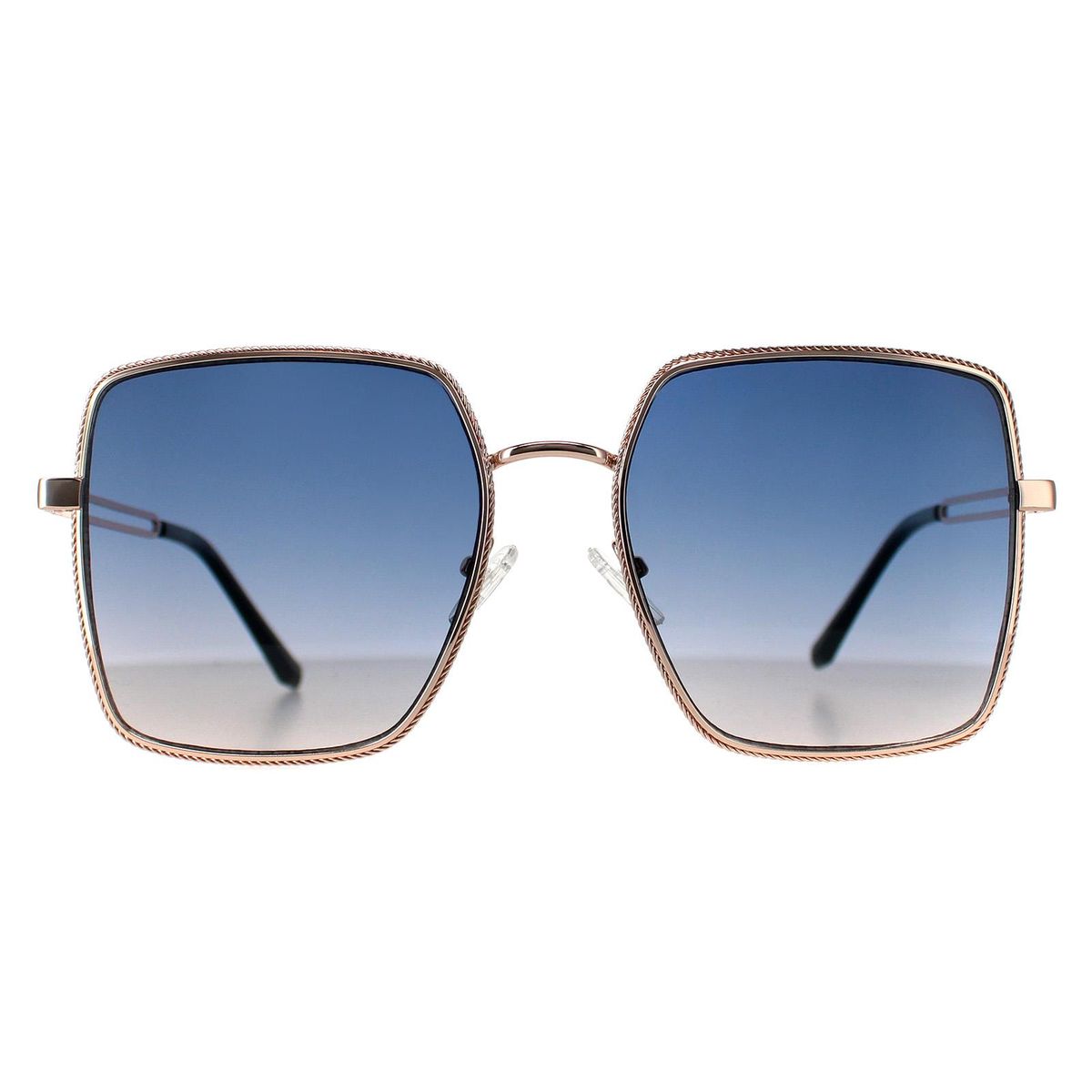 Quadratische Sonnenbrille mit Farbverlaufgläsern