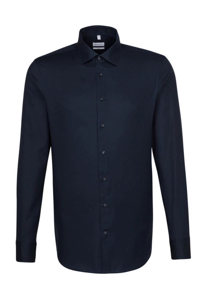 Herren Slim Fit Langarmhemd