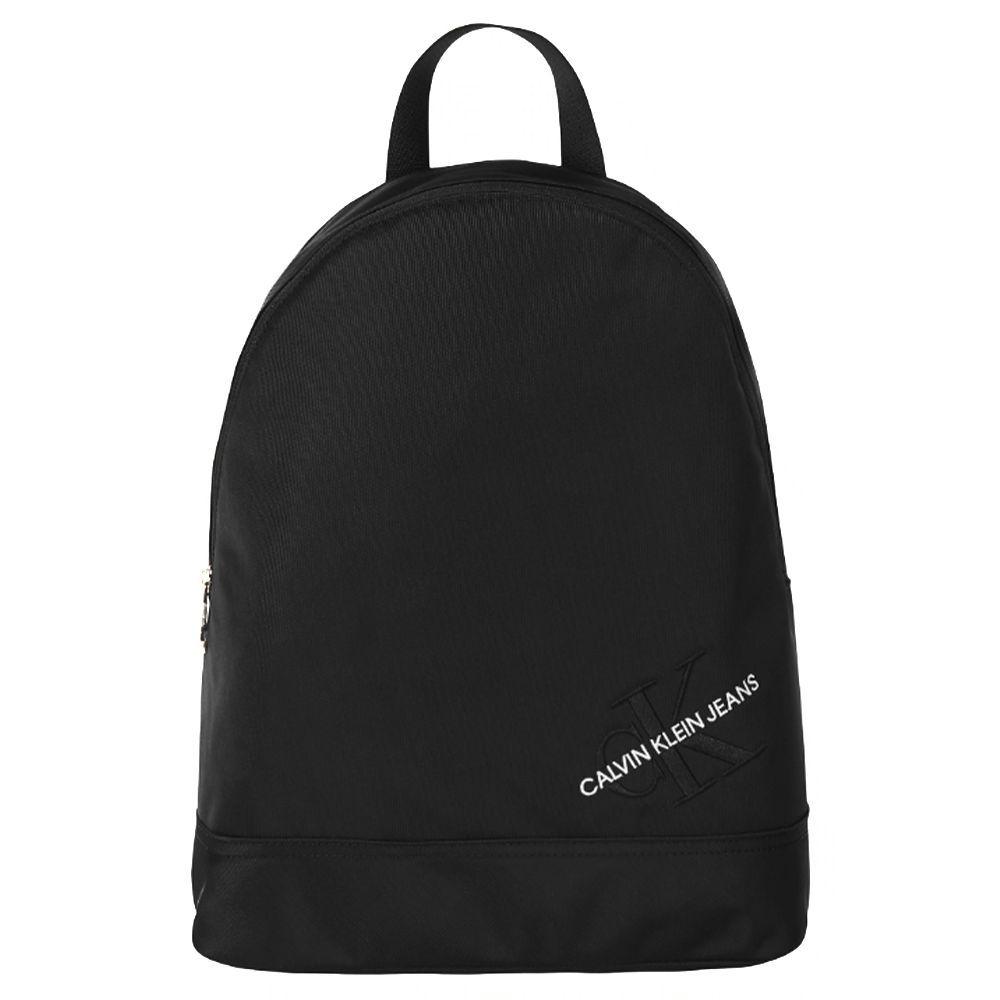 Minimalistischer schwarzer Rucksack