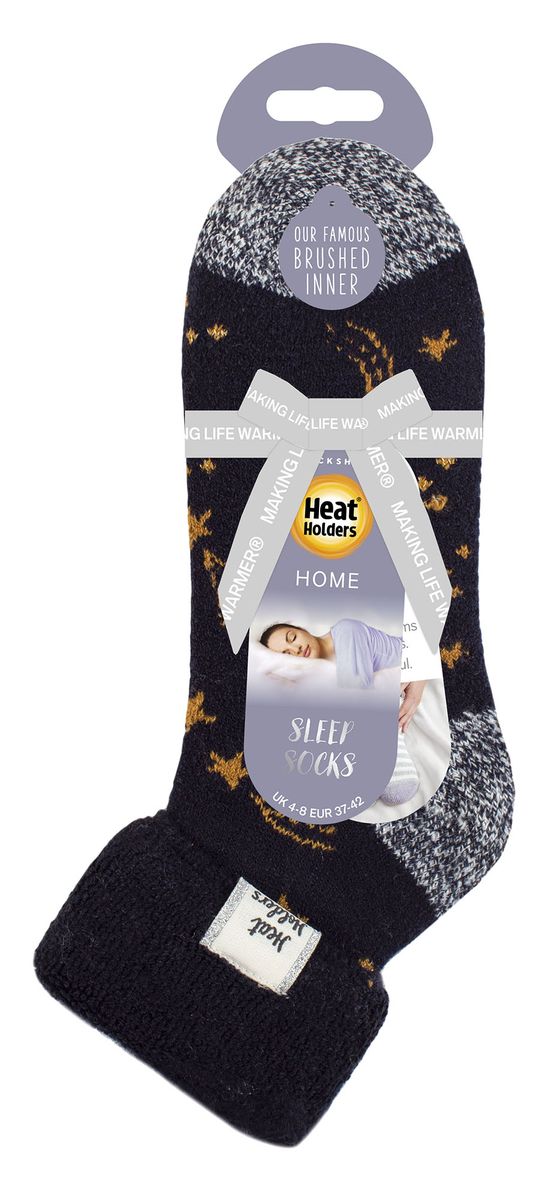 Kuschelige Lounge-Socken mit Sternenmuster