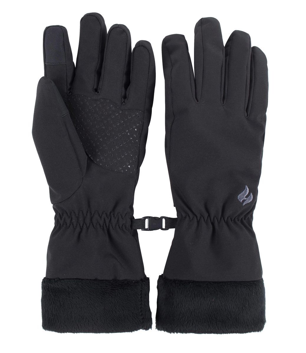 Heat Holders Womens Kenai Softshell-Handschuhe, wasserdicht und windbeständig